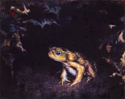 Die Nacht III, 2014 | 40 x 50 cm | Öl auf Leinwand I Privatsammlung Leipzig