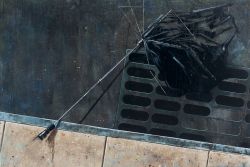 Protektor, 2011 | 93 x 136 cm | Öl, Acryl auf Leinwand | Privatsammlung, Leipzig