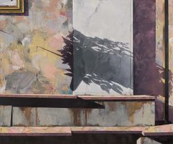 „Langer Schatten“ | 2023 | 150 x 180cm | Öl auf Leinwand