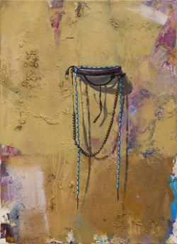 „Lose Enden“ | 2025 | 70 x 50 cm | Öl auf Leinwand