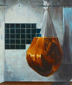 Honig I, 2008 | 250 x 210 cm | Öl, Eitempera auf Leinwand | Galerie Frank Schlag & Cie.