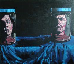 Konservierung II, 2005 | 190 x 220 cm | Öl, Eitempera auf Leinwand | Privatsammlung Berlin