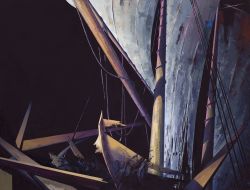 Stella Maris, 2016 | 190 x 250 cm | Öl auf Leinwand | Sammlung Hildebrand, Leipzig