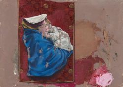 „Draußen III“ | 2021 | 64,5 x 91 cm | Öl auf Leinwand | Staatliche Kunstsammlung Dresden