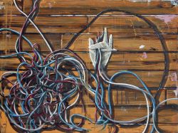 Connection III, 2012 | 60 x 80 cm | Öl auf Leinwand | Privatsammlung, Lüneburg